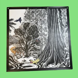 120×120 Panel – 3 animals